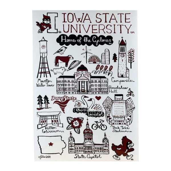 Julia Gash Printed Poster (12"x18")